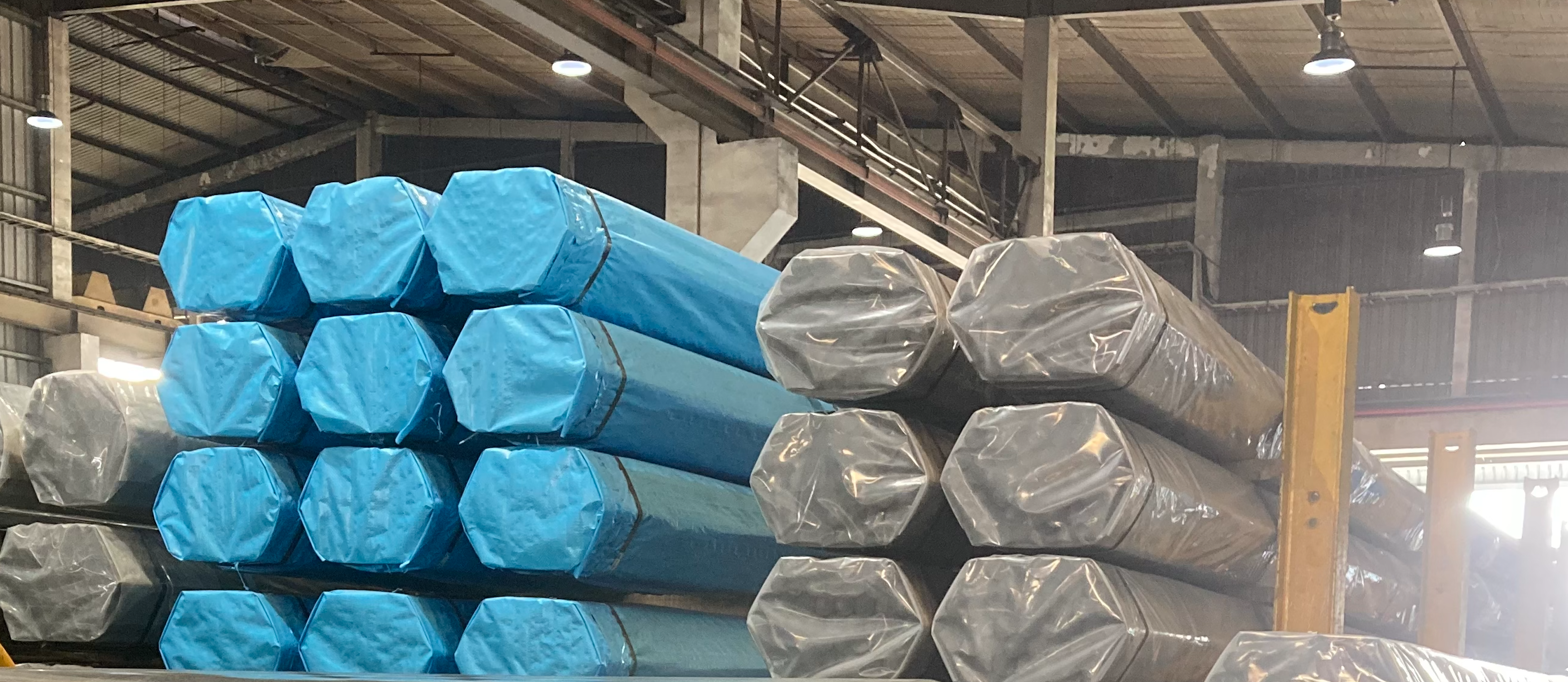 Packing and Stock pipe in Plant