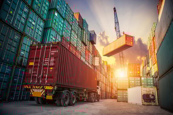 business-logistics-concept-map-global-partner-447486787