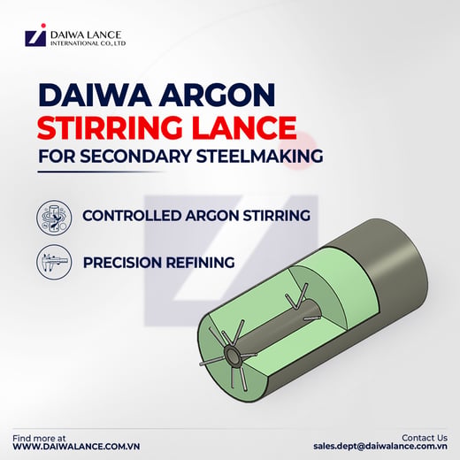What We Can Offer? Efficient and Controlled Argon Stirring Lance 02