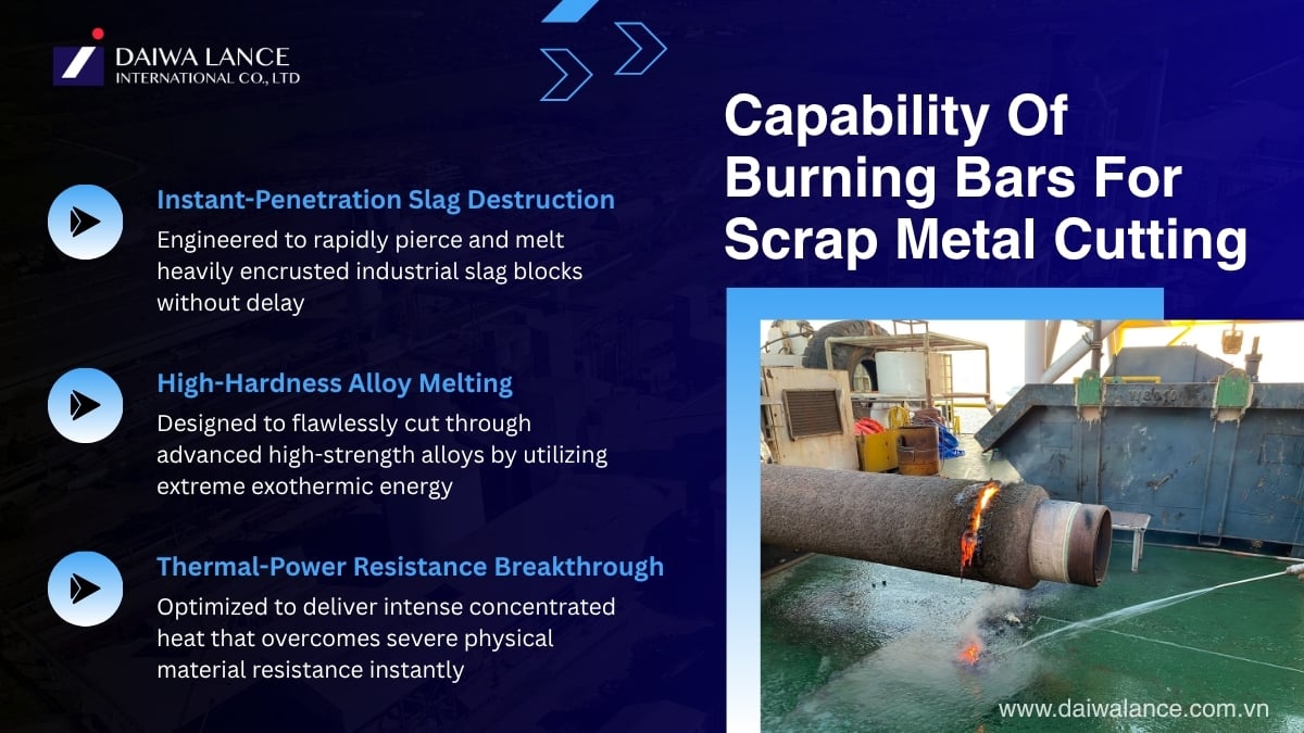 capability-of-burning-bars-for-scrap-metal-cutting