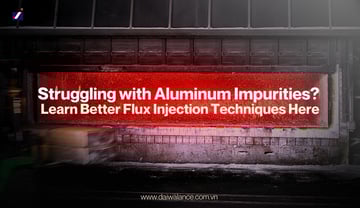 Struggling with Aluminum Impurities? Learn How to Inject Flux to Purify Aluminum Effectively