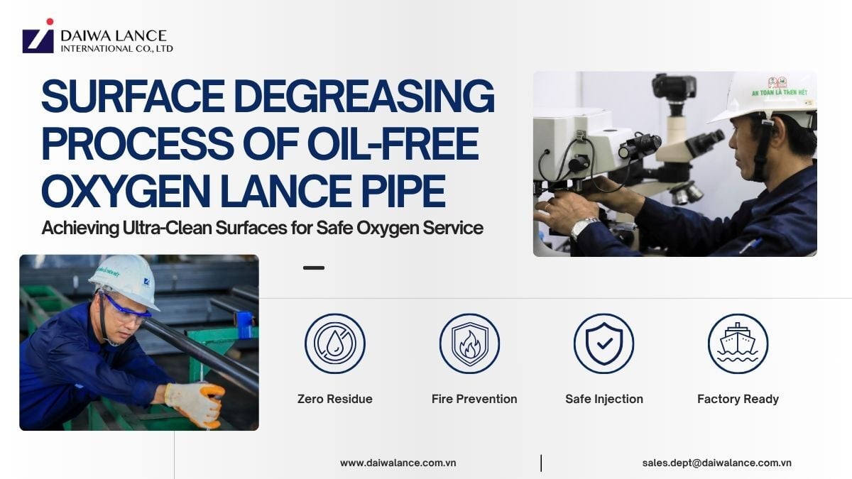 surface-degreasing-process-of-oil-free-oxygen-lance-pipe