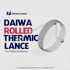 How to Use Daiwa Rolled Thermic Lance with Straighten & Reroll Machine?