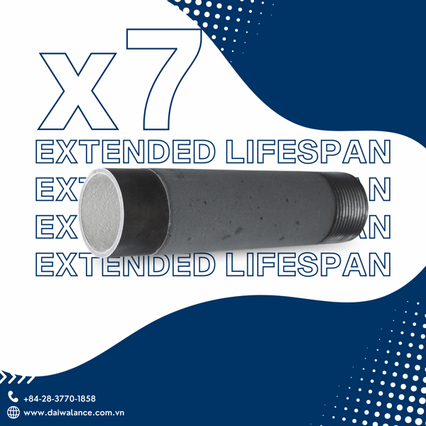 Extended Lifespan - Calorized Lance Pipe (x7)