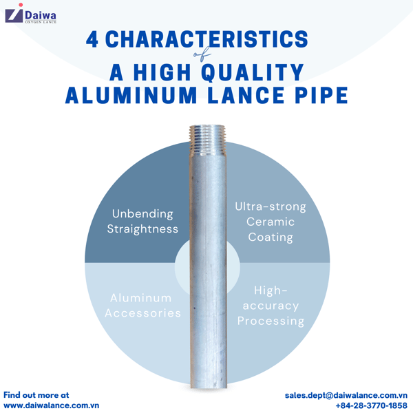 The 4 Charateristics of A High Quality Aluminum Lance Pipe