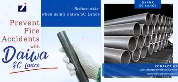 Prevent Fire Accidents When Blowing Oxygen with Daiwa SC Lance