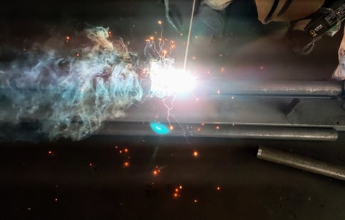 Welding Calorized Lance Pipe