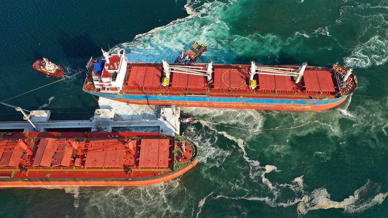 aerial-drone-photo-industrial-bulk-carrier