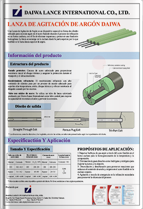 Lanza de Agitación de Argón Daiwa