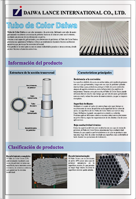 Tubo de Color Daiwa
