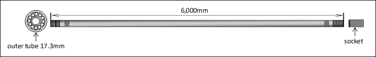 Daiwa Thermic Lance with 6m long 