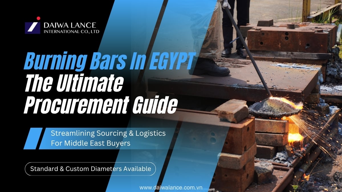 Buying Burning Bars in Egypt and the Middle East: A Procurement Guide
