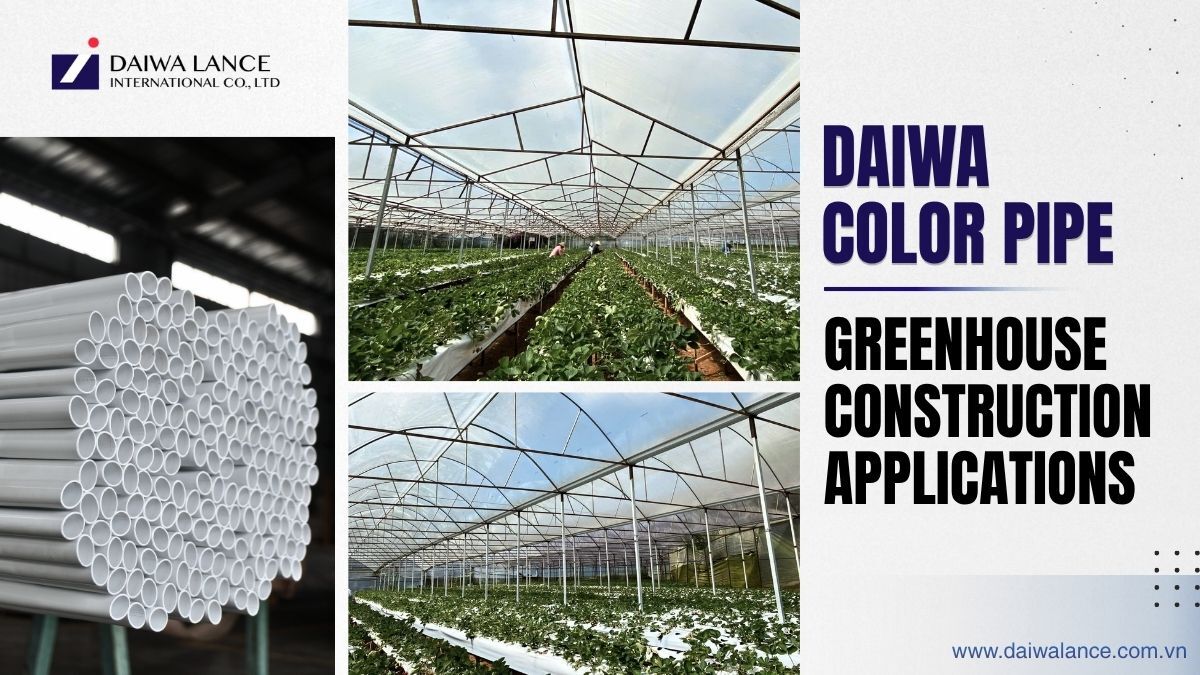 Daiwa Color Pipe Applications in Agriculture and Outdoor Constructionのサムネイル
