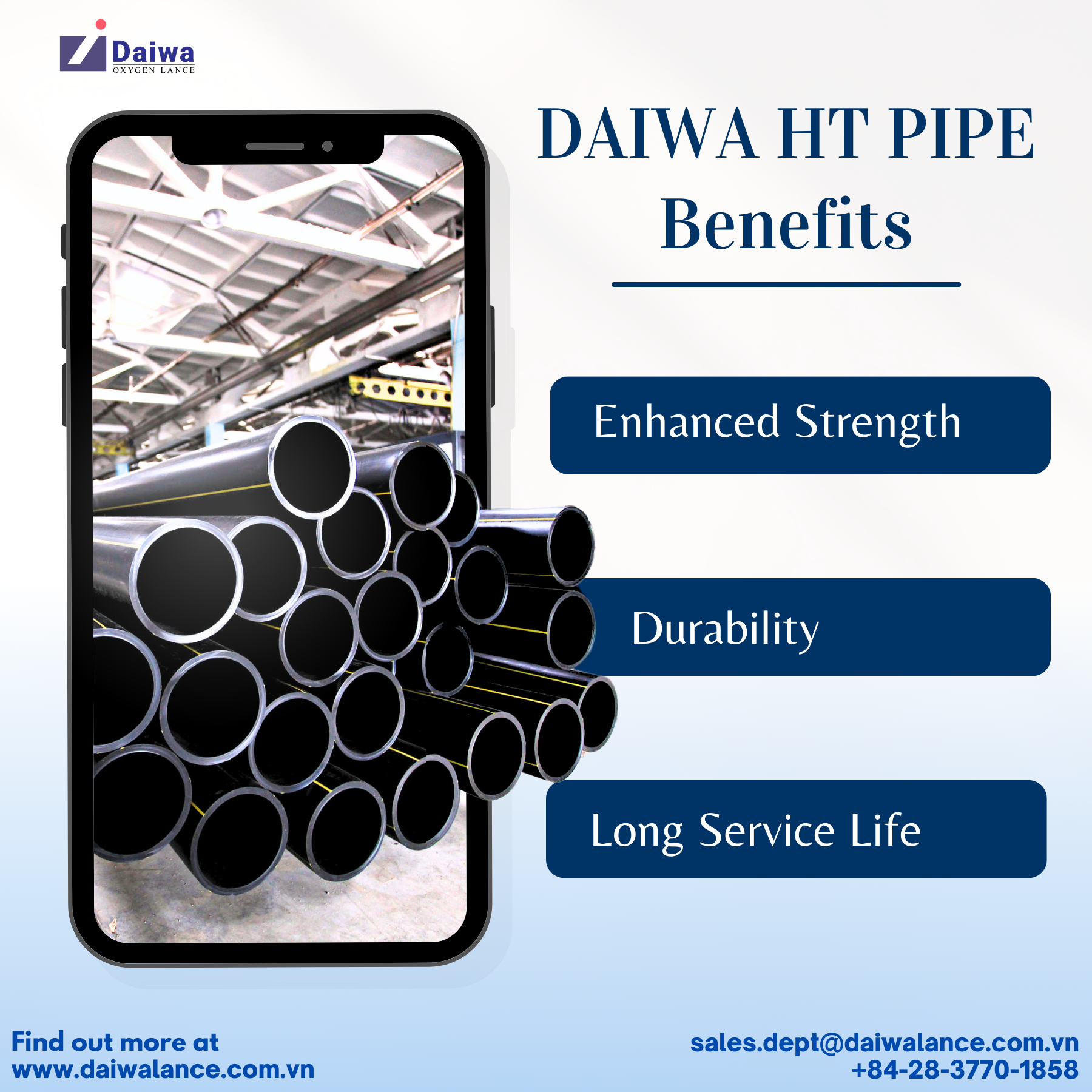Daiwa HT Pipe and Its Application
