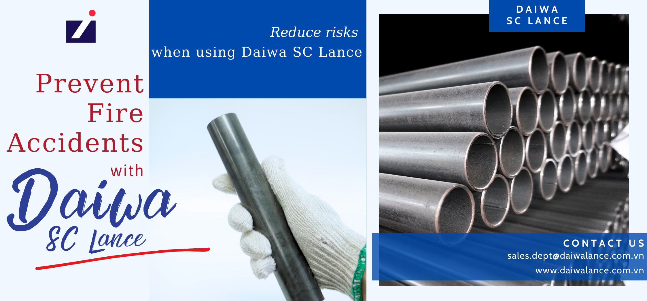 Prevent Fire Accidents When Blowing Oxygen with Daiwa SC Lance