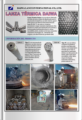 Catálogo de Lanza Térmica Daiwa