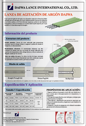 Lanza de Agitación de Argón Daiwa