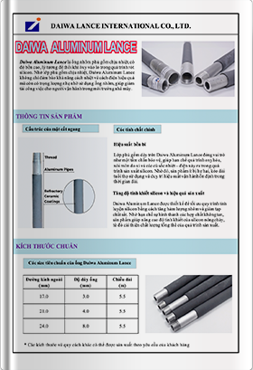 Daiwa Aluminum Lance Catalogue