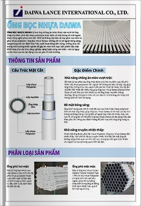 Ống bọc nhựa Daiwa